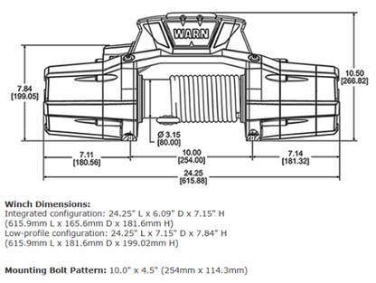 Warn ZEON 12-S Winch - 95950