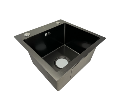 Premium Black Nanotech Van Conversion Sink 15.75"x15.75"