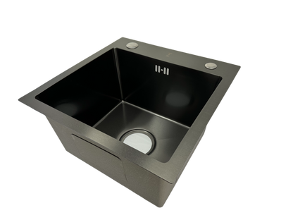 Premium Black Nanotech Van Conversion Sink 15.75"x15.75"