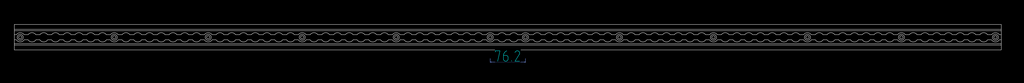 Flanged / Recessed "BEEFY" L Track | Anodized Matte Black