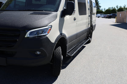 Sprinter Aluminum Running Boards With Drop-Down