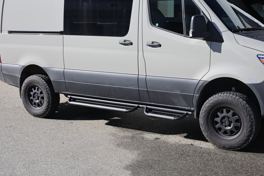 Sprinter Running Boards – Hexagon Series