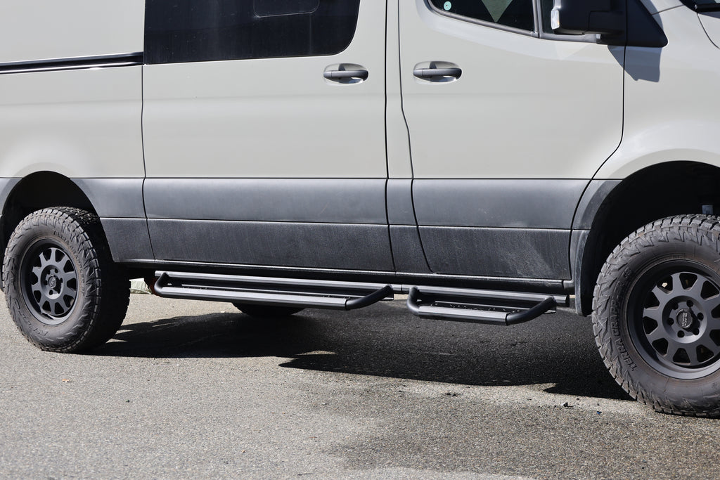 Sprinter Running Boards – Hexagon Series