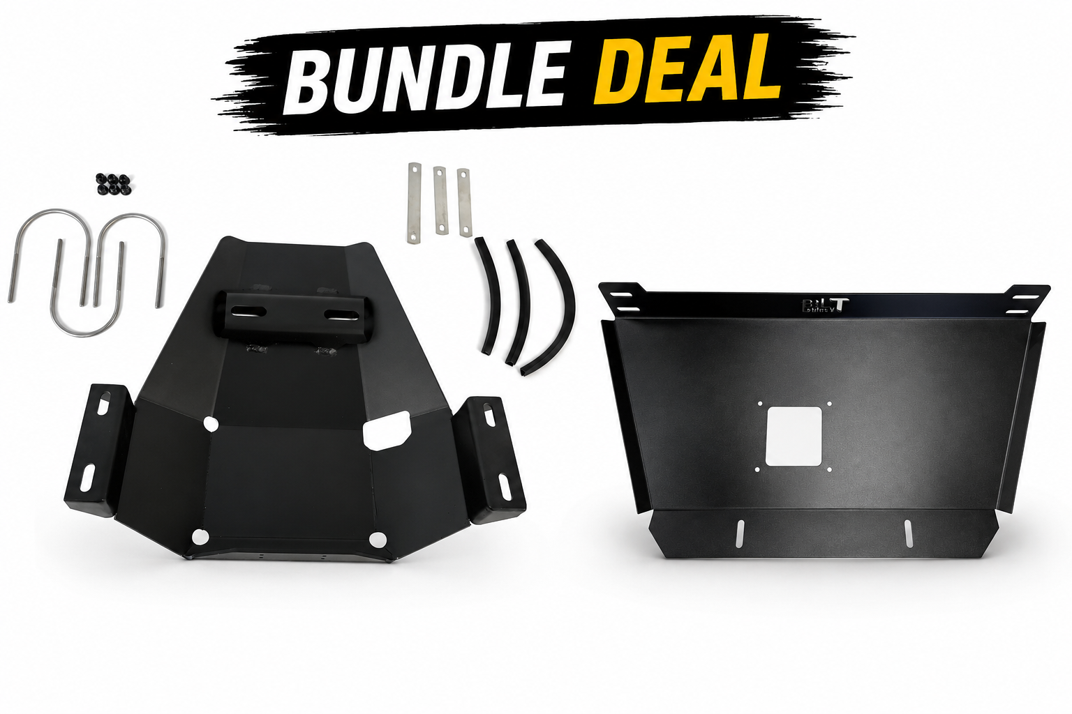 Plaques de protection moteur et différentiel arrière pour Sprinter - Pack
