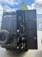75.6 inch carbon fiber camper van storage box