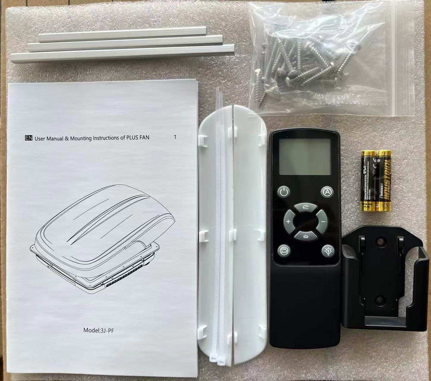 ProBreeze Vent System Brushless Roof Fan