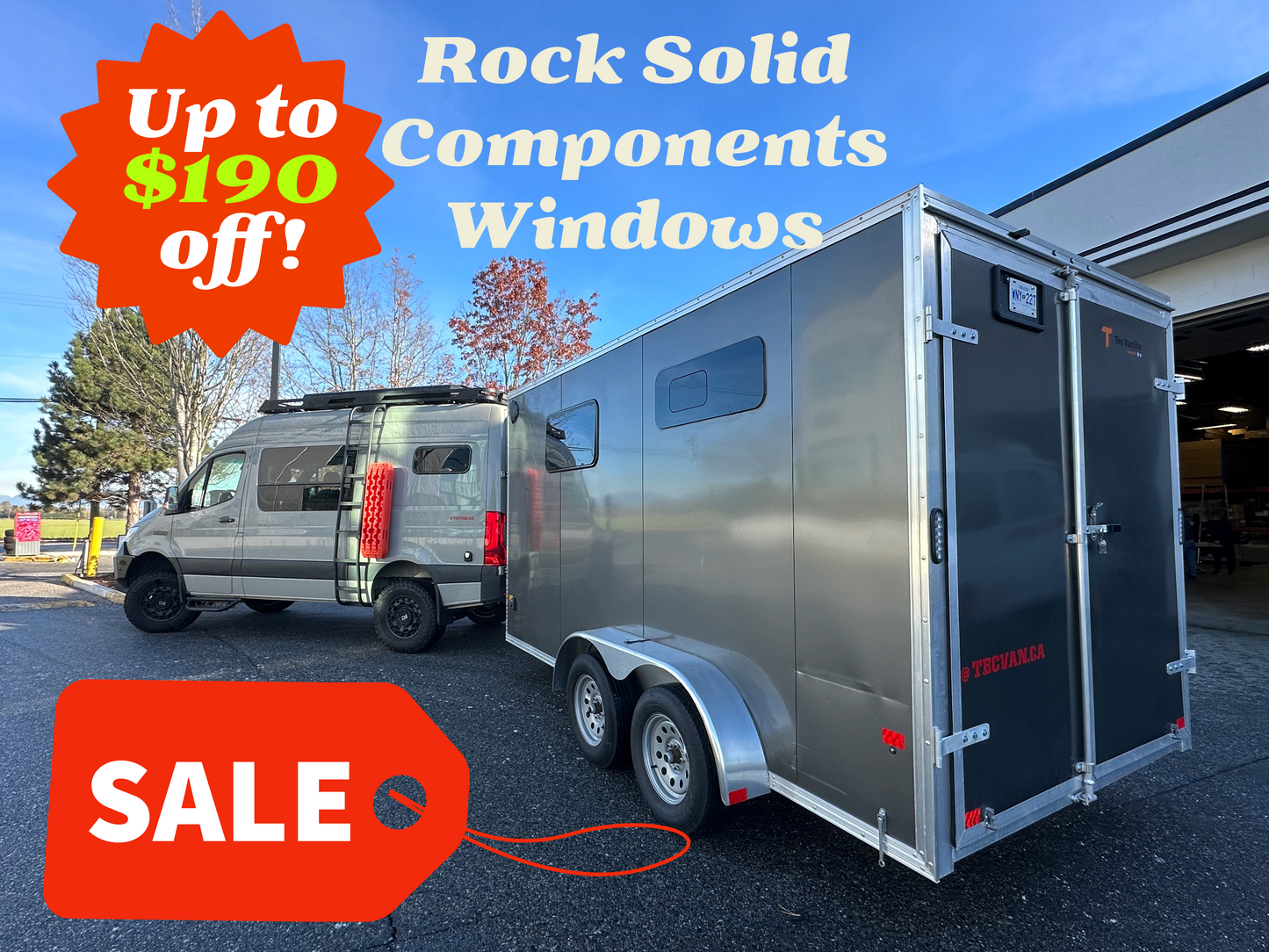 RSC Camper Windows 900mmx450mm/35.43"x17.71"