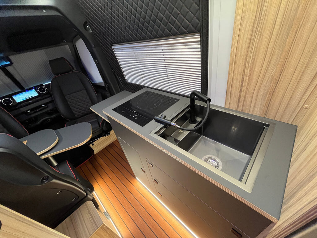 Space-Saving Camper Van/Truck RV Sink