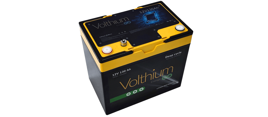 Batterie Volthium 12,8 V 130 Ah à auto-chauffage, groupe 24 
