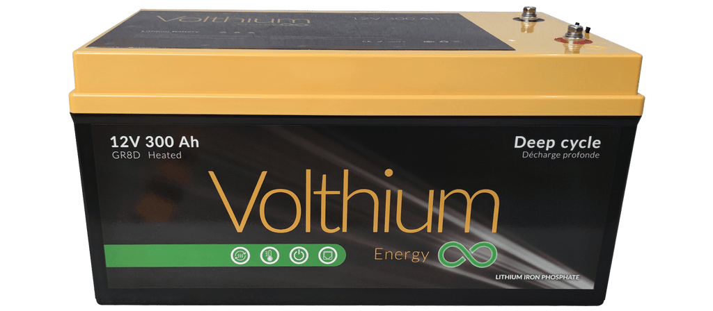 Volthium 12V 300Ah self-heating battery