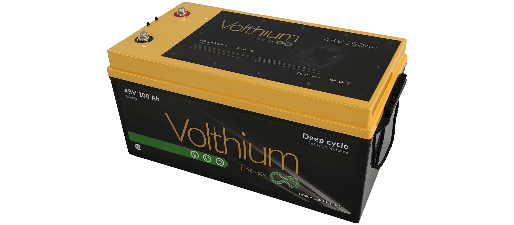 Batterie auto-chauffante Volthium 48V 100Ah 