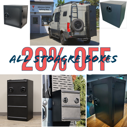 Aluminum Storage Box - Trenta - Ski box/Multisport