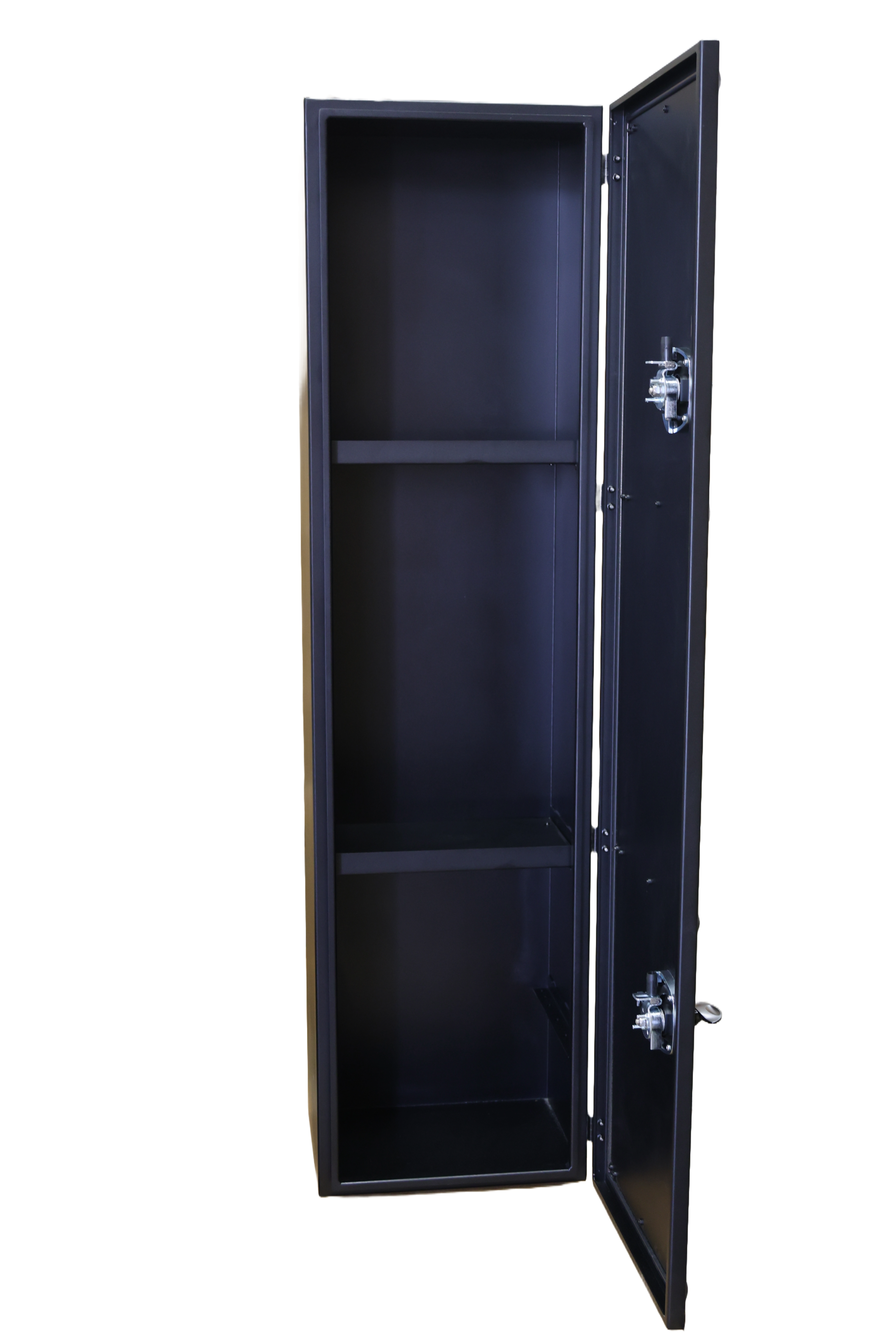 Camper van exterior ski and snowboard storage box