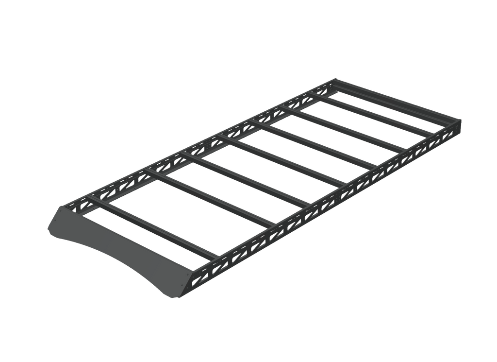 Ford Transit 148 High Roof modular aluminum roof rack