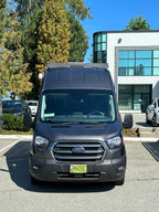 Ford Transit 148 roof rack front view