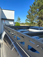 Ford Transit 148 roof rack rear view
