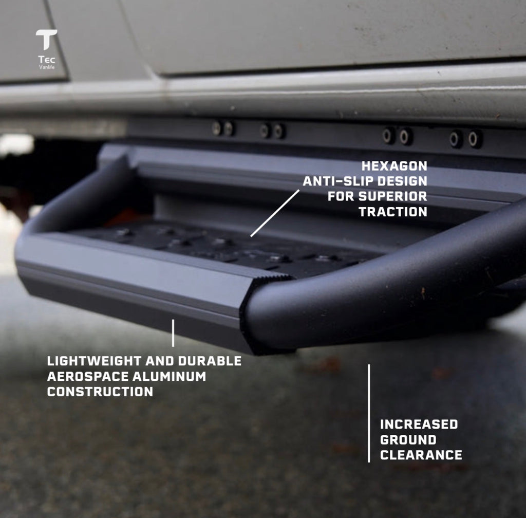 Sprinter Running Boards – Hexagon Series