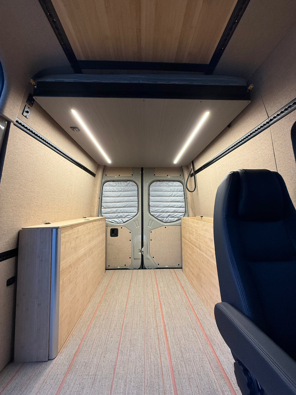 Sprinter Carbon Fiber Roof-Top Tent System