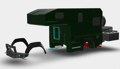 RoamLabX Carbon Fiber Truck Camper