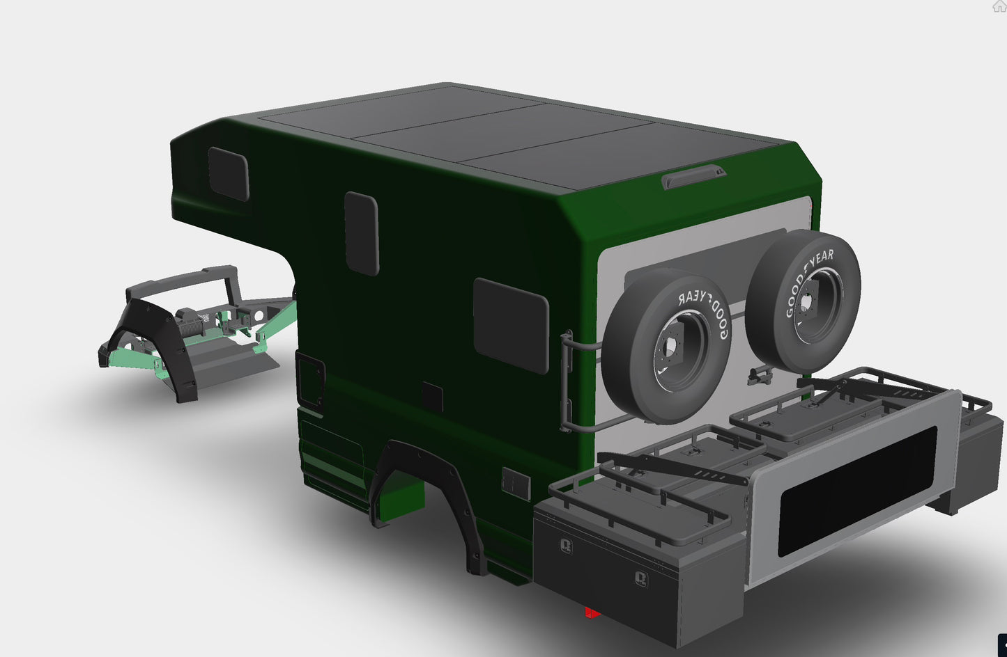 RoamLabX Carbon Fiber Truck Camper