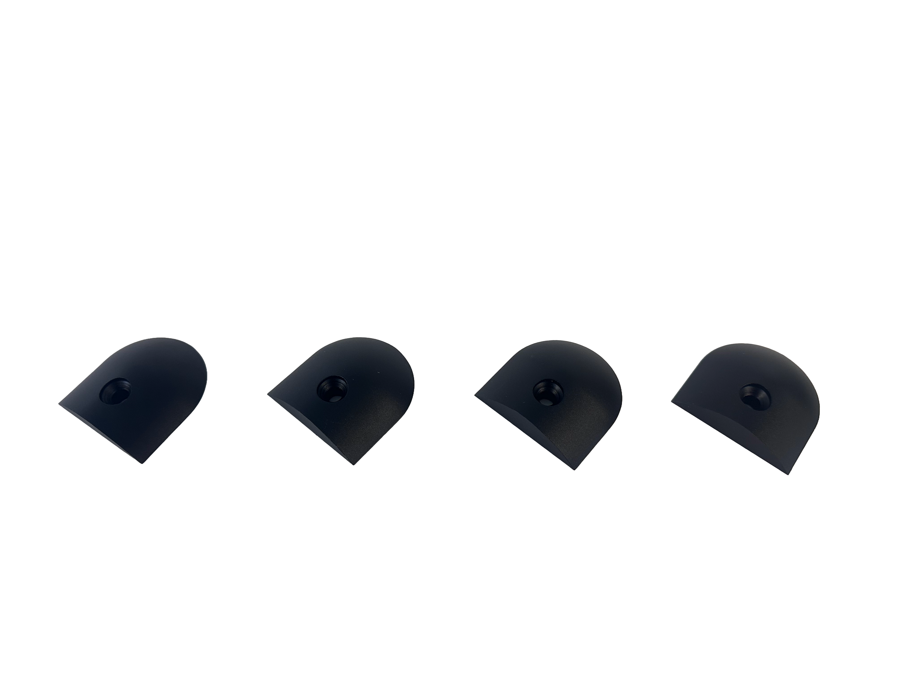 L Track End Caps - Aluminum