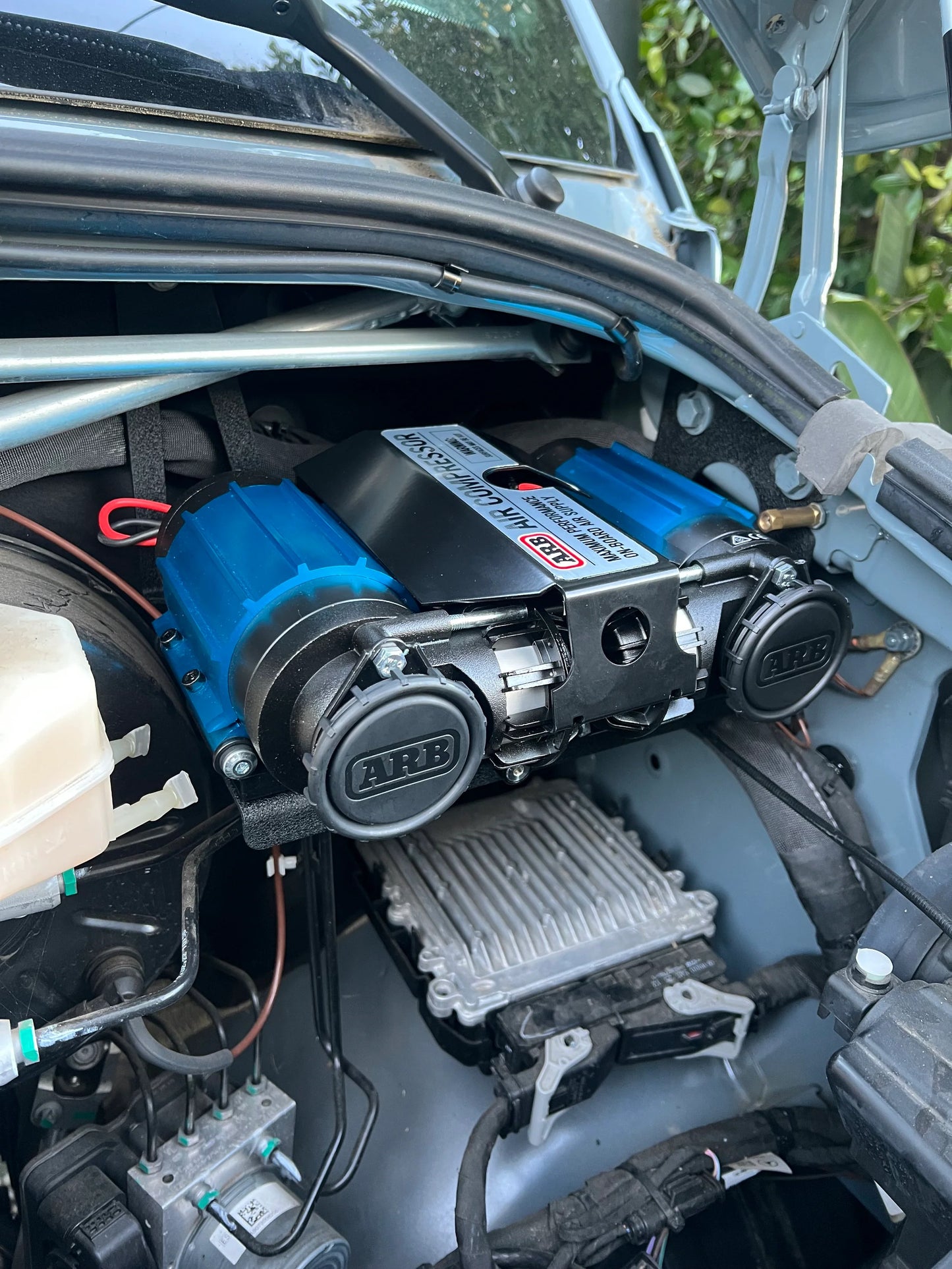 Moonraker Design ARB Twin Compressor Engine Bay Bracket