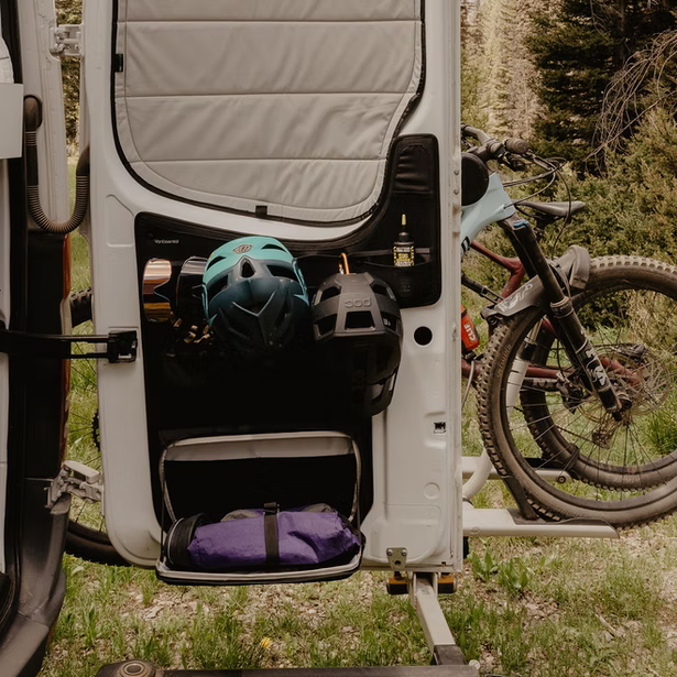 VanEssential Mercedes Sprinter NCV3 2007-2018 Lower Rear Door Storage Panels (Pair)