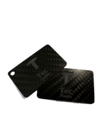 Carbon Fiber Key Chain 1"x2"