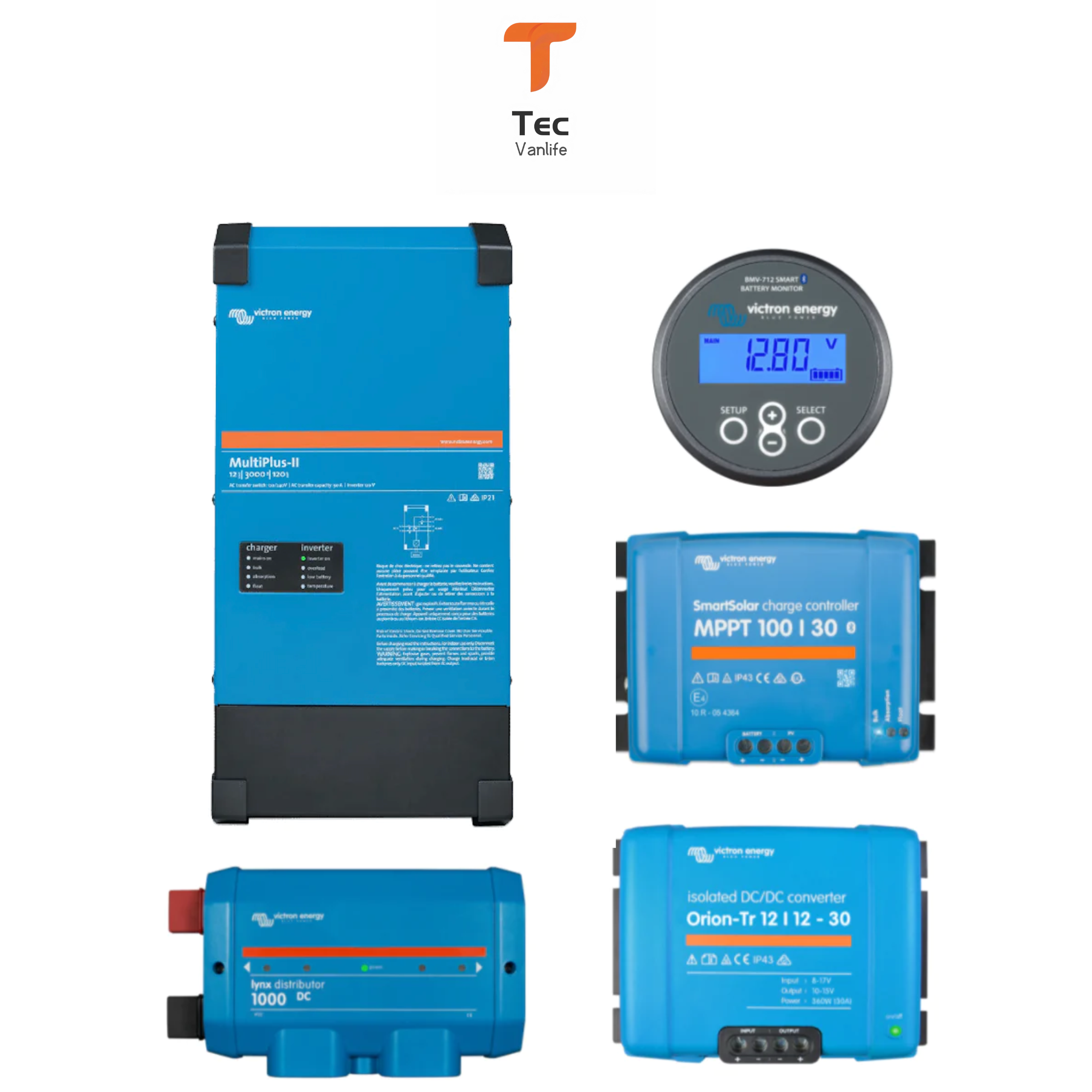 Victron Energy Component Wholesale Bundle | Tec Vanlife