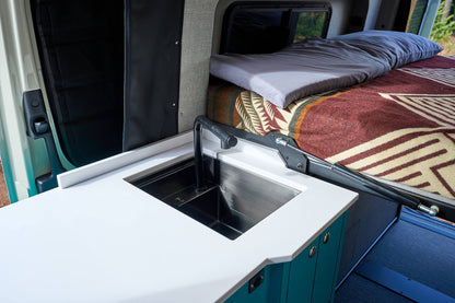 Space-Saving Camper Van/Truck RV Sink