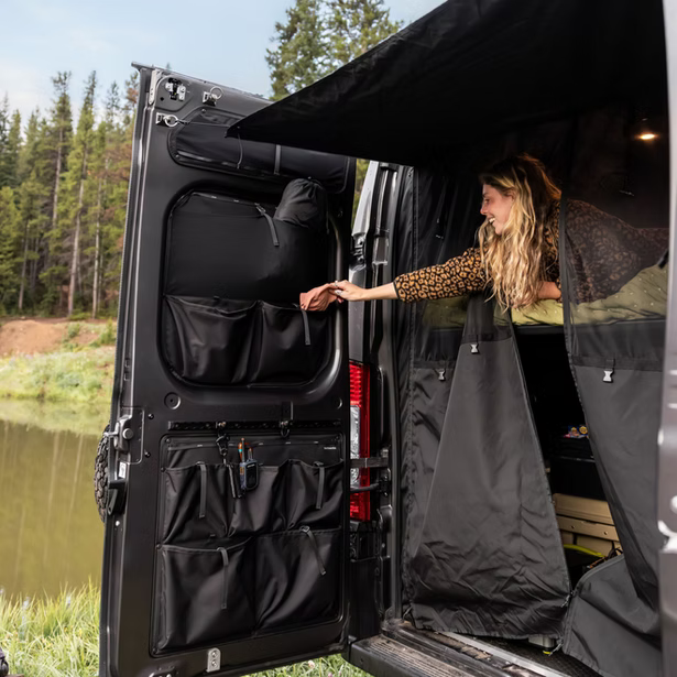 VanEssential Ram Promaster Middle Rear Door Storage Panels (Pair)