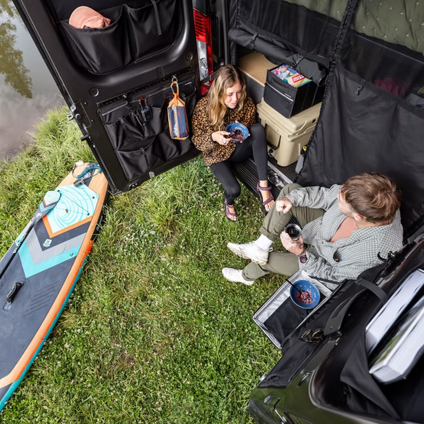 Ensemble de panneaux de rangement pour porte arrière VanEssential Ram Promaster (porte complète) 