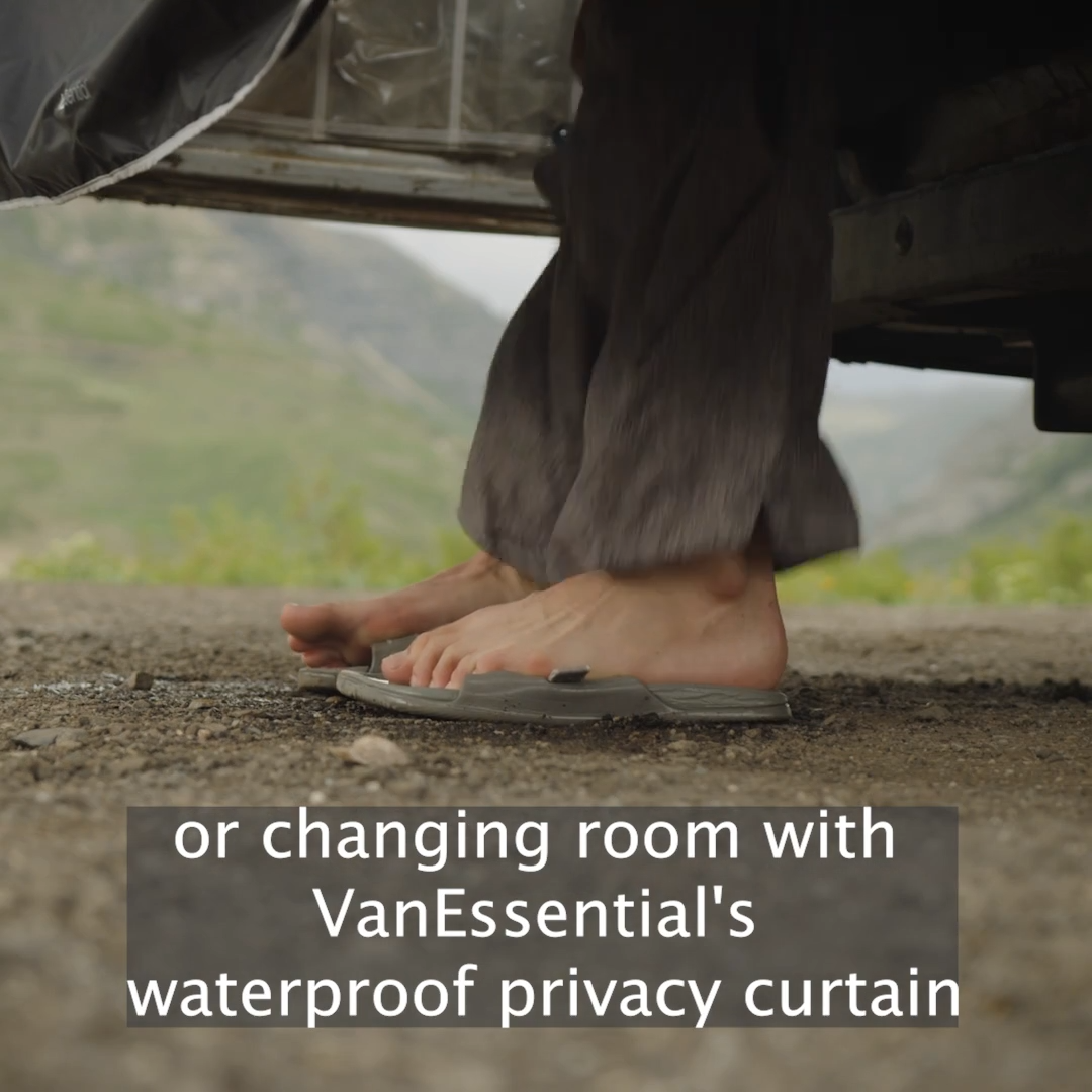 Pare-douche de porte arrière VanEssential