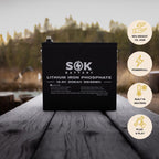 SOK 100Ah | 12V - Heated LiFePO4 Lithium Battery