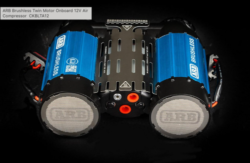 Compresseur d'air embarqué 12 V à double moteur sans balais CKBLTA12 