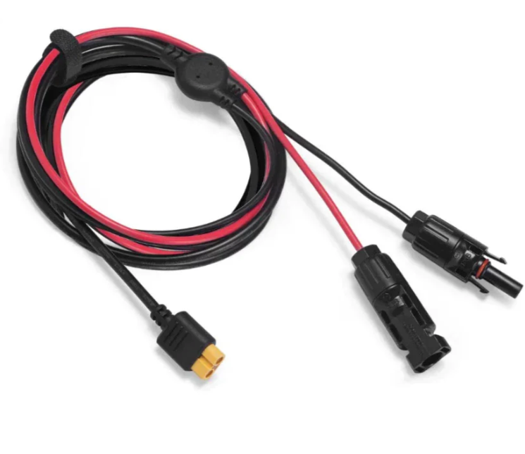 Câble solaire EcoFlow (MC4 vers XT60i, 2,5 m)