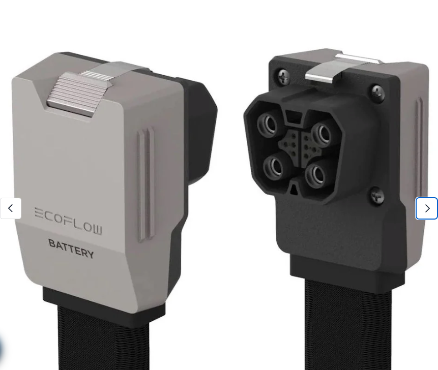 Câble d'alimentation pour batterie EcoFlow Power Kits 5 kVA LFP (1,5 m)