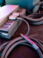 Câble de climatiseur 48 volts pour kits d'alimentation EcoFlow (4 bornes vers fil nu, 6 mètres)