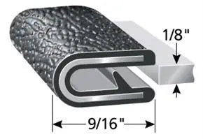 VWD Trim Lock 2014+ Ram ProMaster Driver Side Rear Quarter 159" WB