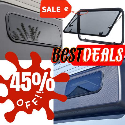 Glass & Acrylic Dual Pane Camper Window - AW1033