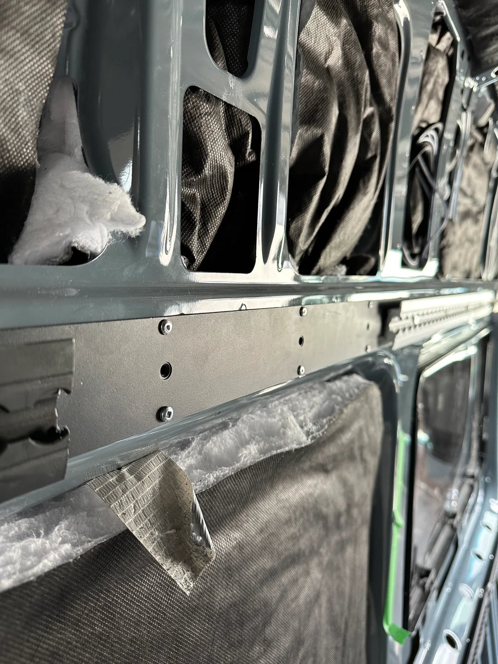 Ford Transit 130 Black L-Track Package | Tec Vanlife
