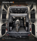 RoamLabX Camper Van Expandable Elevator Bed