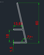 Aluminum Corner Extrusions For Camper Van Cabinets