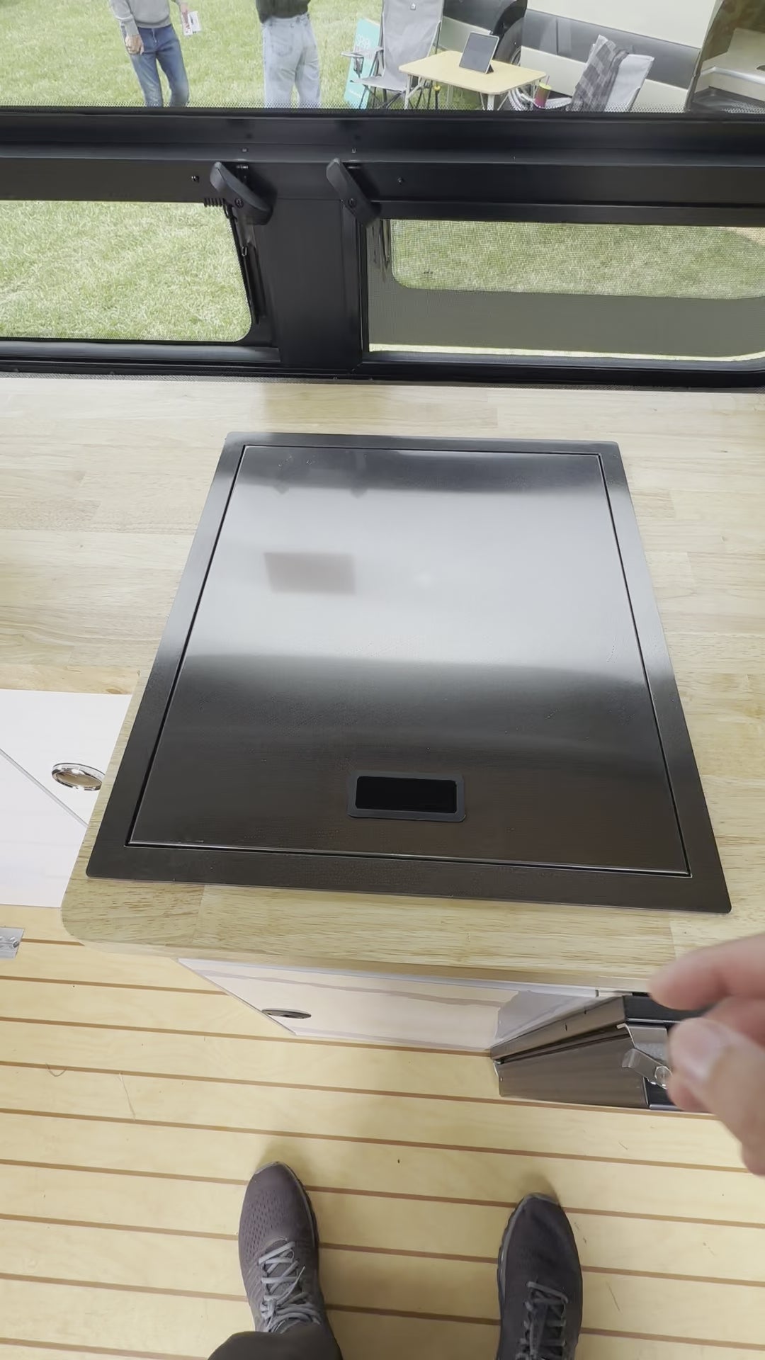 Space-Saving Camper Van/Truck RV Sink