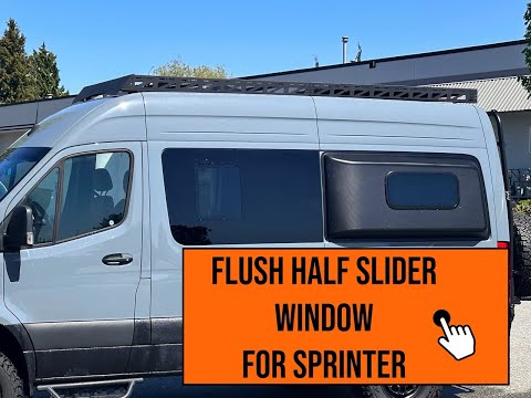 Mercedes Sprinter OEM Style Half-Slider Window