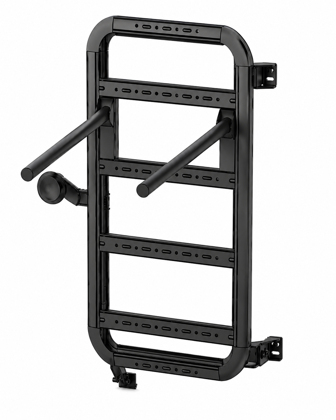 RoamLabX EDGE rear passenger-door gear rack with bike poles