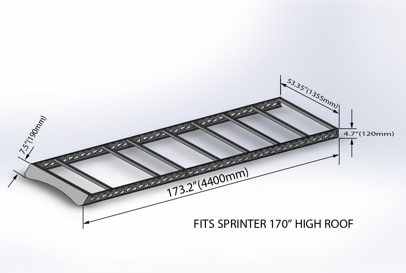 Sprinter Roof Rack - Modular