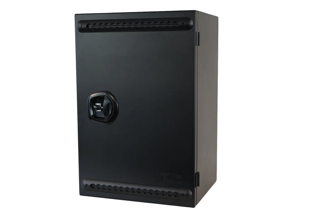 Porte-bagages arrière en aluminium Sprinter + coffre de rangement en aluminium - Venti | Rangement pour camping-car