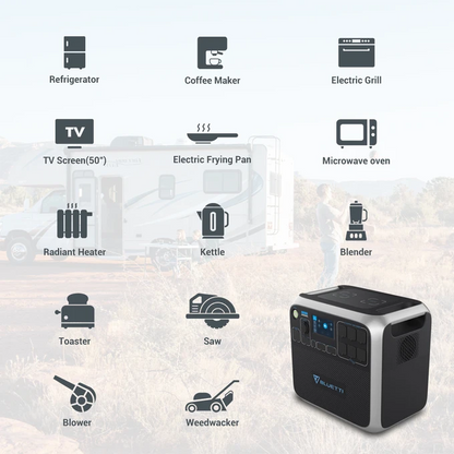 BLUETTI AC200P 2000WH/2000W PORTABLE POWER STATION