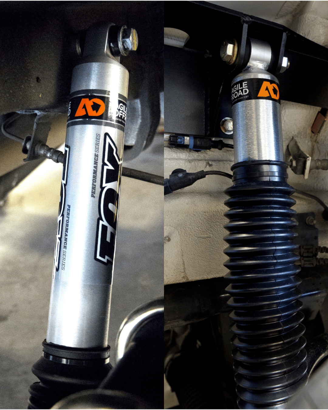 AO STS shock package – Sprinter 2500 4×4